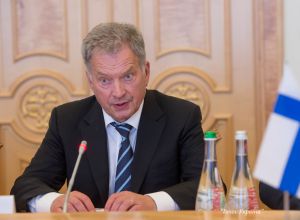 Голова Верховної Ради України Дмитро Разумков зустрівся з Президентом Фінляндської Республіки Саулі Нііністьо.